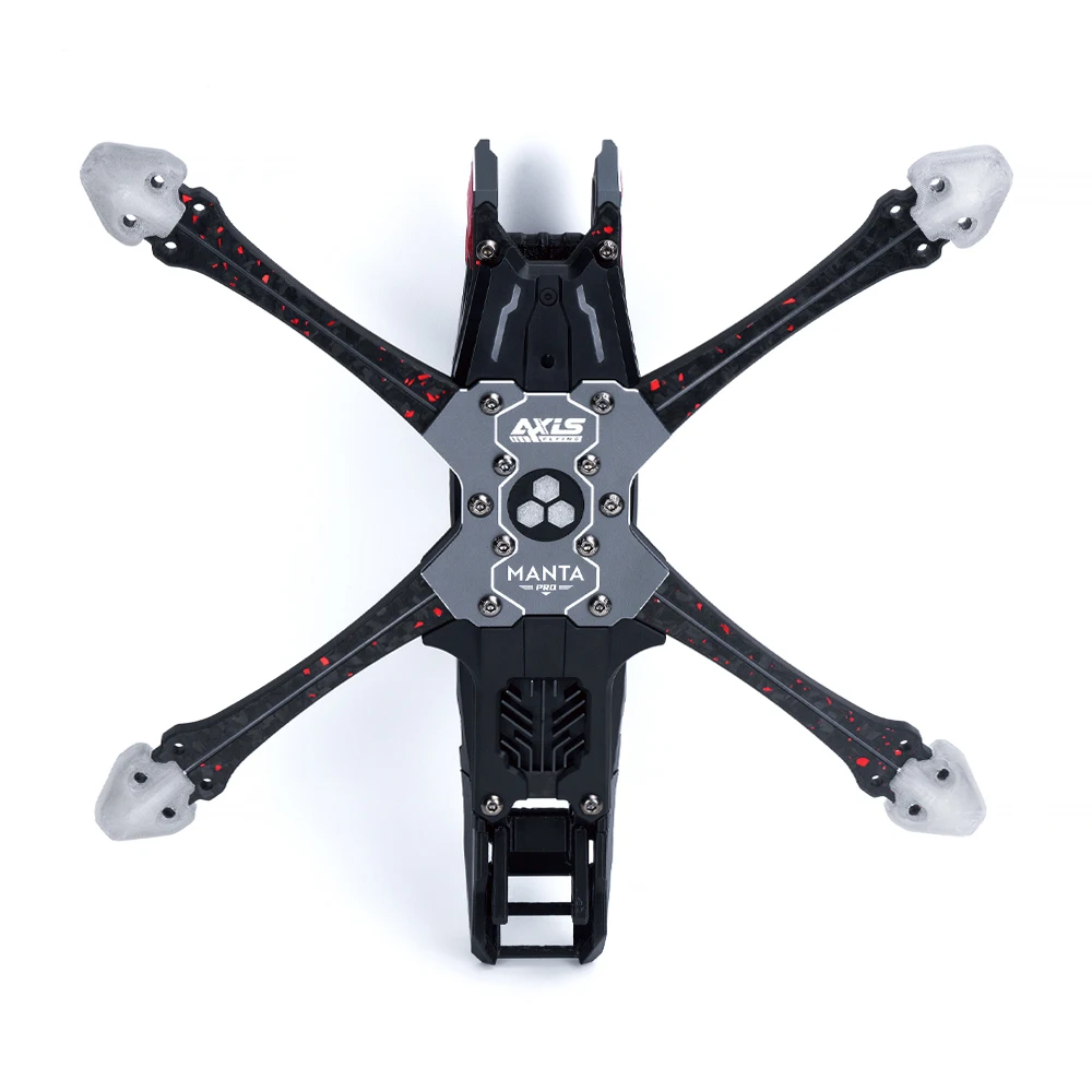 Axisflying Manta 5pro 5inch Squashed X Carbon Fiber Frame Wheelbase 226.5mm 20x20mm/M3 height 23mm For RC FPV Drone