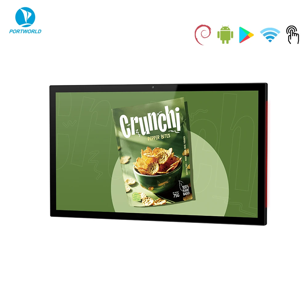 

2026 New Arrival 15.6 Inch Slim RK3566 Quad Core 2GB RAM PoE Tableta Android with Led Light for Room Booking With CE