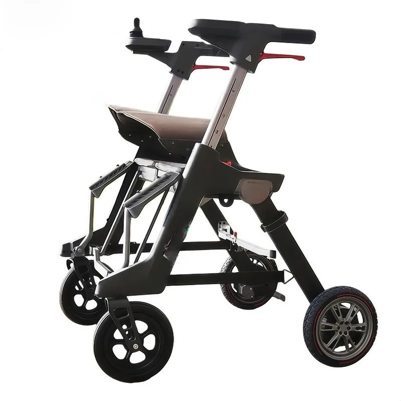 Lifting electric walker for the elderly Electric scooter for the elderly Electric wheelchair Small car