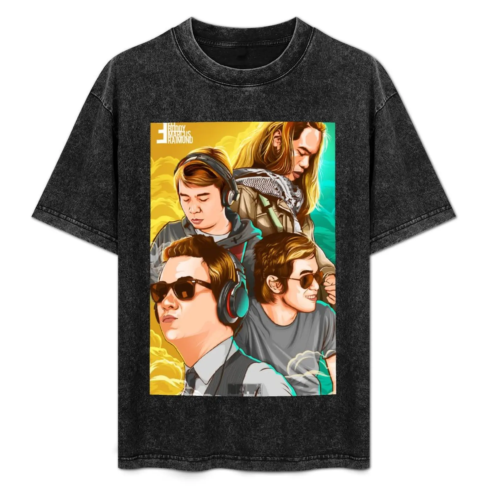 

 Ely Buddy Marcus Raimund T-Shirt blacks hippie clothes T-shirts man mens plain t shirts