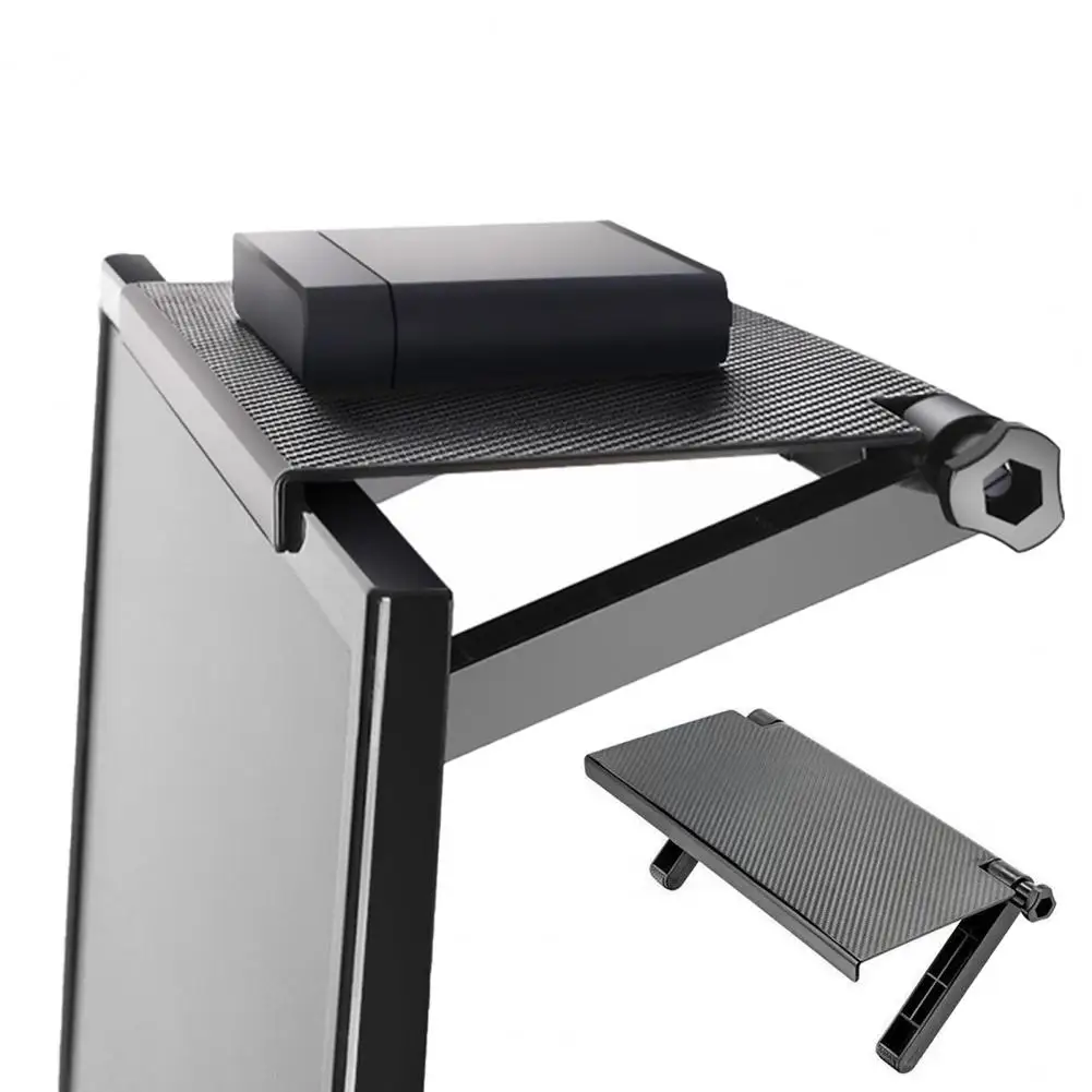 Durable Storage Organizer Wall Mounted Tv Shelf with Strong Load-bearing Capacity Non-slip Design Easy Installation for Bedroom