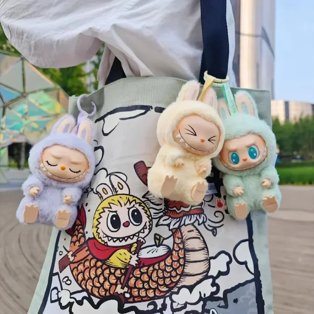 

Anime Figure Labubu Blind Box Have A Seat Series Vinyl Pendant Doll Model Toy Cute Monster Replica Keychain Toys Christmas Gifts