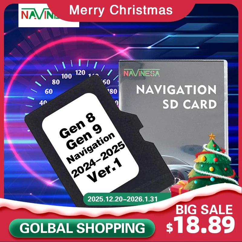 for Lexus CT/ES/GS/IS/LS/LX/NX/RC Car Navigation TF Card 2024/2025 Version GEN8 GEN9 Sat Nav Maps Europe UK V1 Data