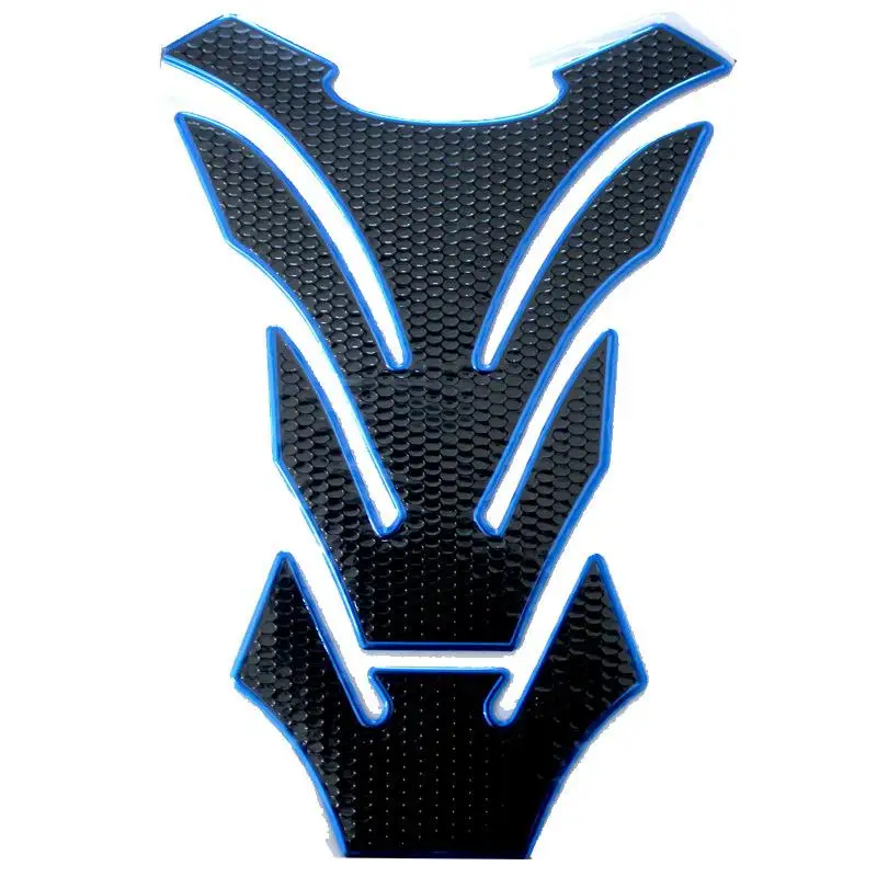 Motorcycle Carbon Fiber 3D Oil Fuel Gas Tank Pad Tankpad Decal Protector Sticker For 250 300 400 500 650 1000 ZX6R ZX10R