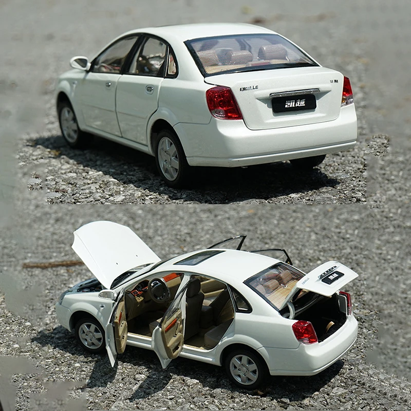 Blemish Special Offer Diecast 1/18 Size Buick Excelle Car Model Buick Alloy Car Model Toys for Boys Collection Original Box