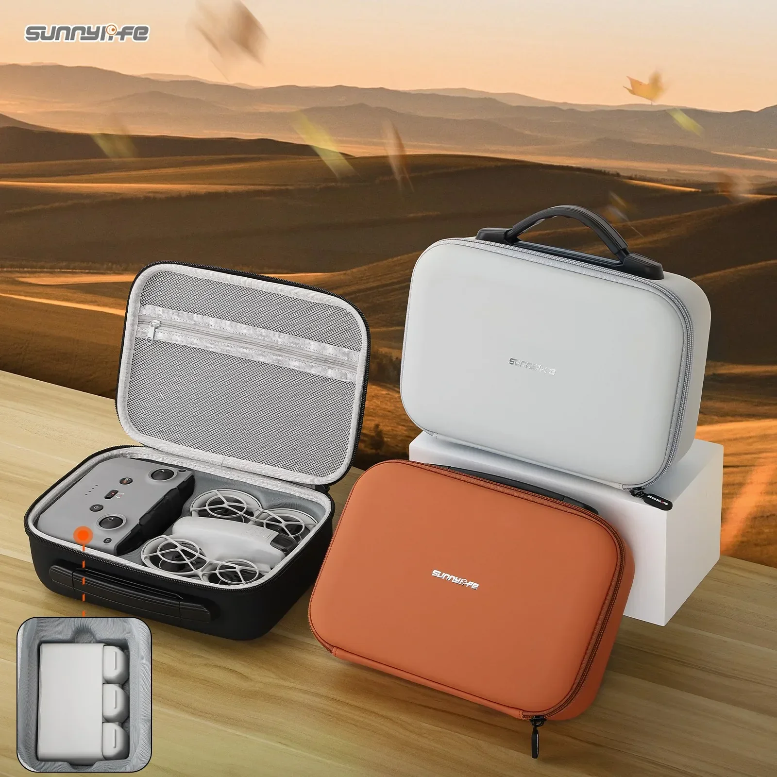 

Sunnylife For DJI NEO Body And Remote Control Storage Bag Dur EVA Waterproof For Neo Drone Accessories Kits