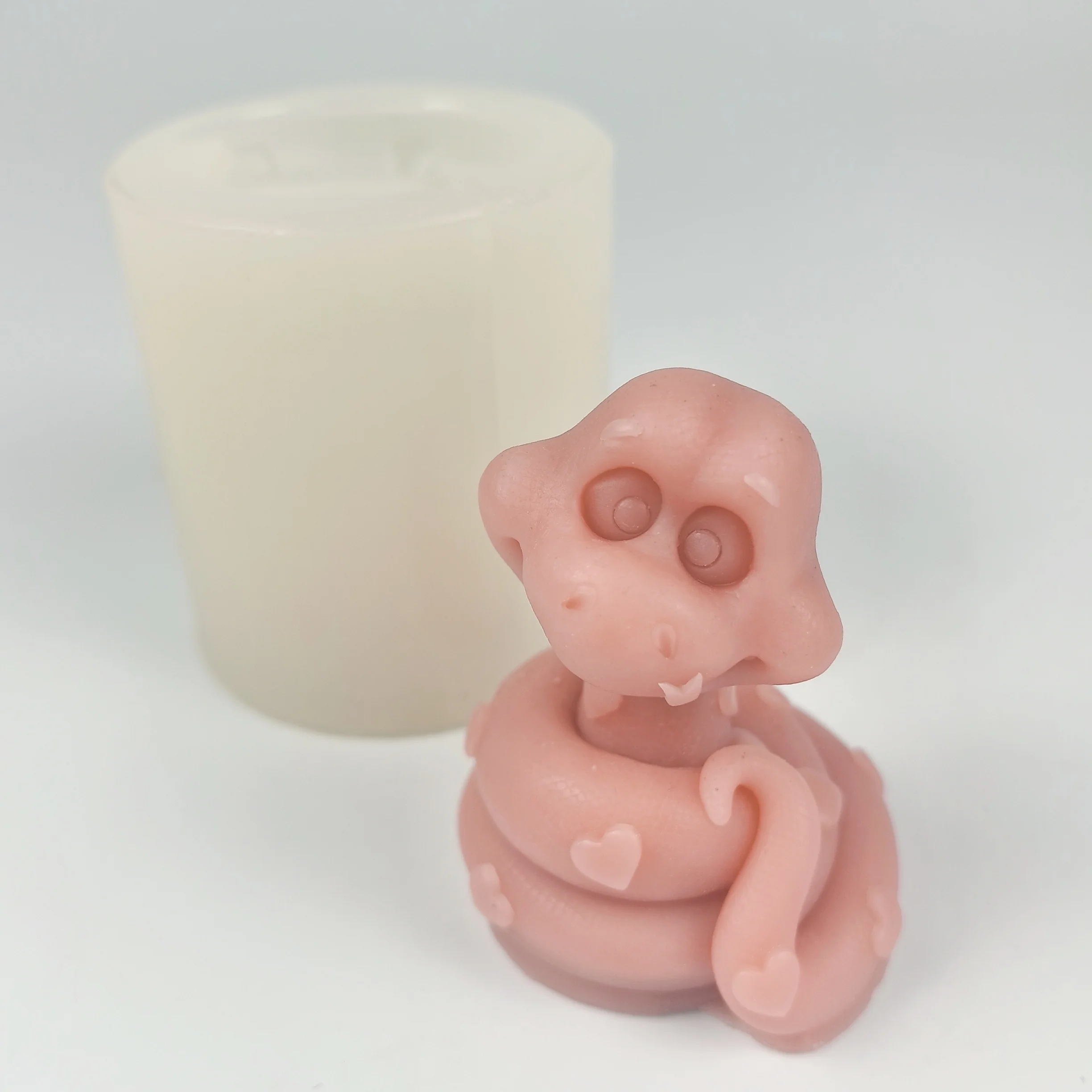 

3D формы для животных, формы для любви, змеи, силиконовые формы для свечей, мыла, глина, смола, декор для торта, свадьба, день рождения, свечи ручной работы DW0816