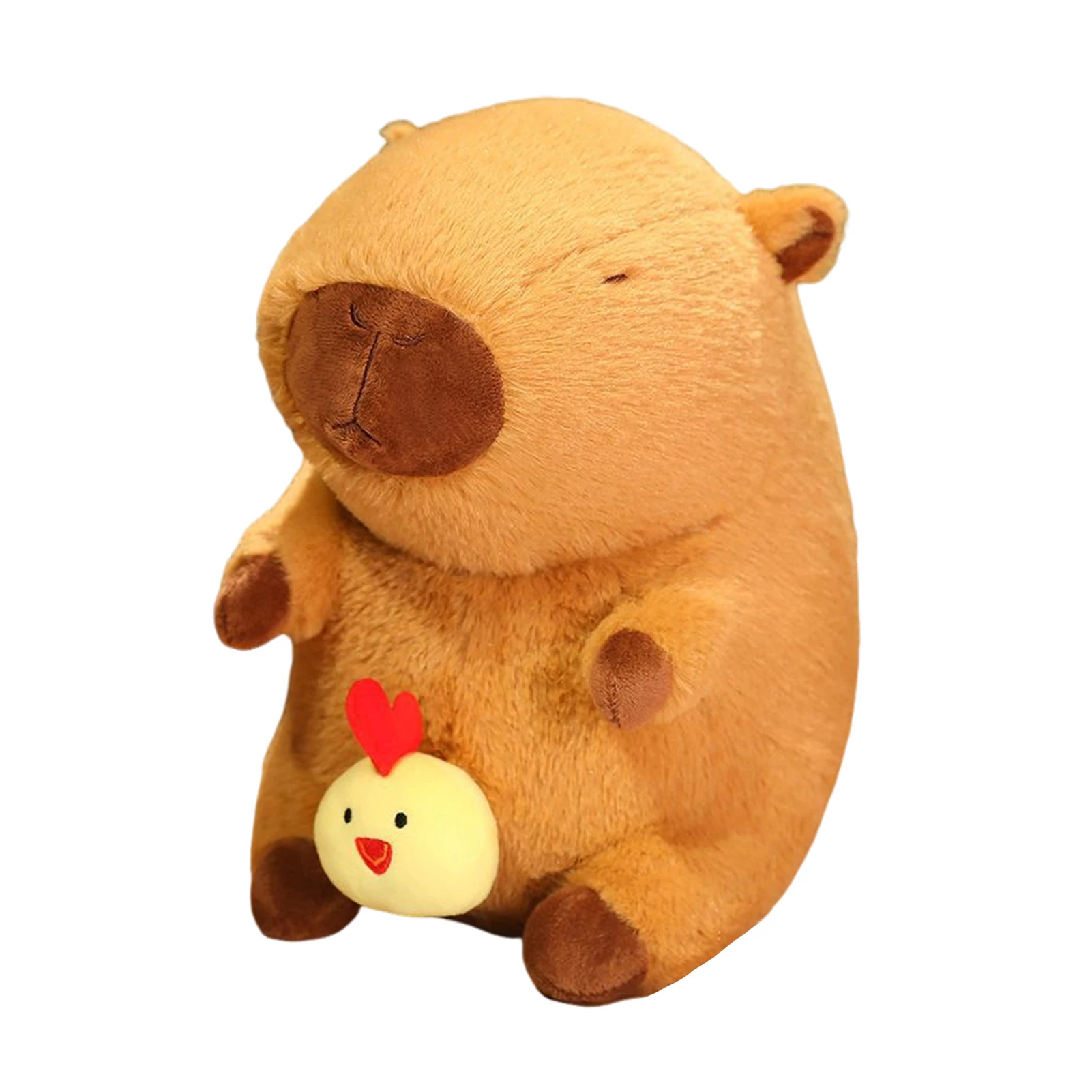 Kawaii Capybara Plush Toys Stuffed Doll Soft Comfortable Skin-friendly Plush Toy for Children Girls Gift Decoration Collection