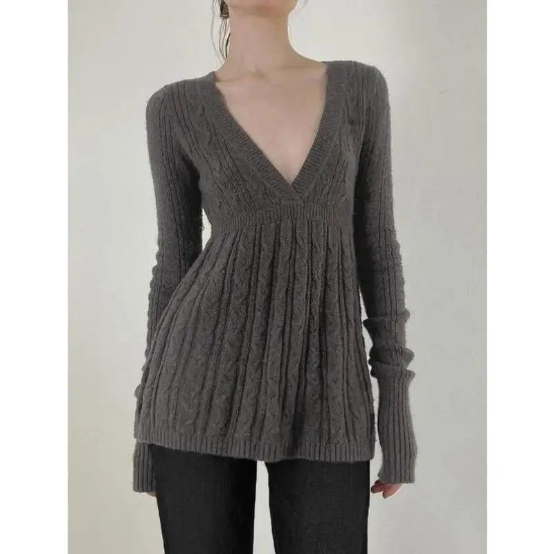 سترة محبوكة للرجال من Faionable بياقة عميقة عادية عبر الحدود تصميم جديد Sle Ne Coolmax Fiber Ciwalk مناسب