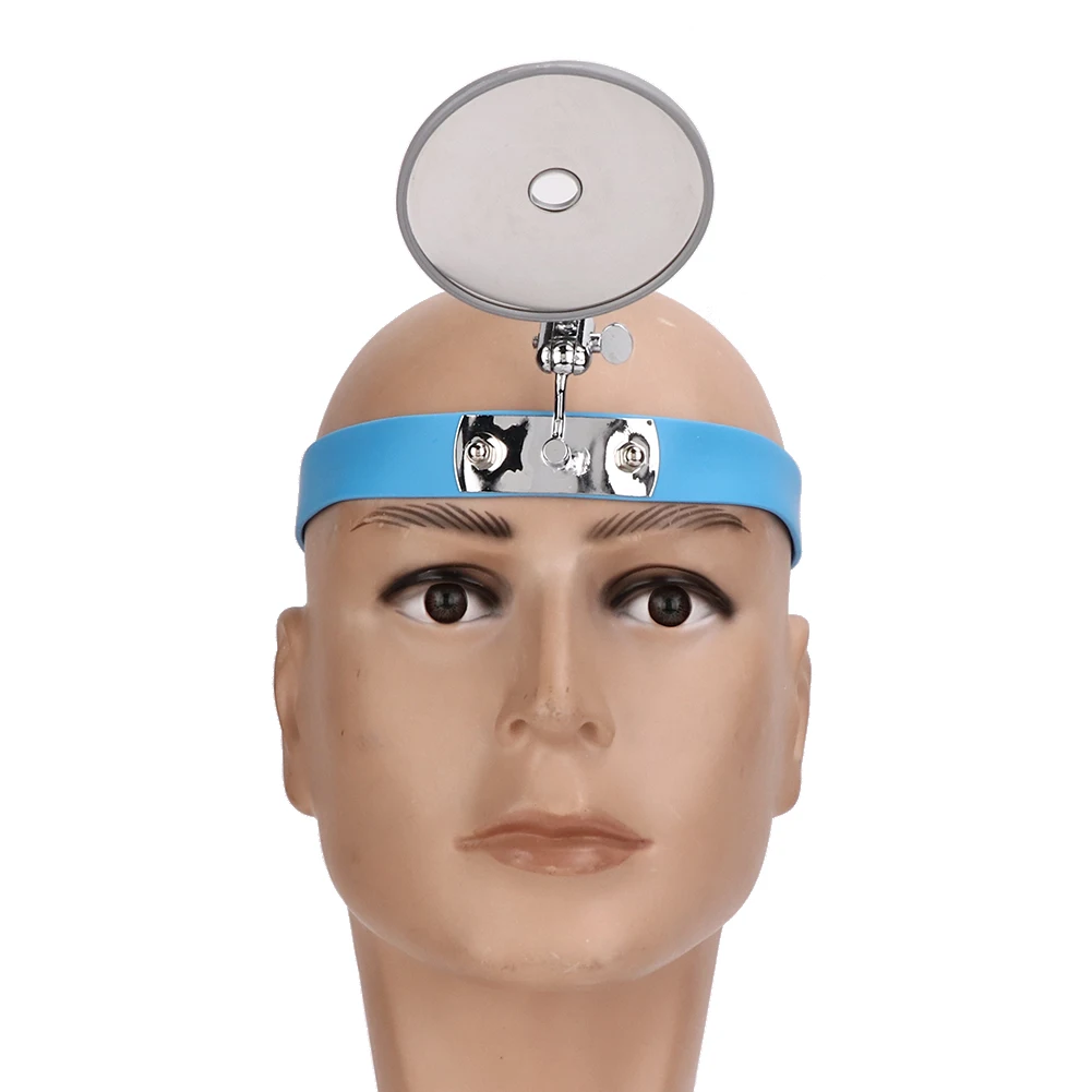 Medical Forehead Viewfinder Otolaryngology Check Mirrors Adjustable Ear Nose Throat Checking Frontal Mirror Reflector Durable