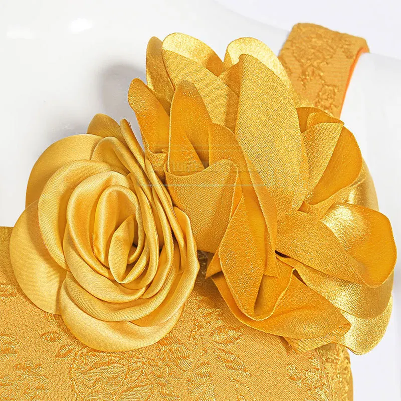 أنيمي شخصية تأثيري واحد الكتف الأصفر روز ثوب زي فيلم أرنب أصفر فستان طويل احتفالي حفلة السيدات الدعائم مجموعة 2026 #5