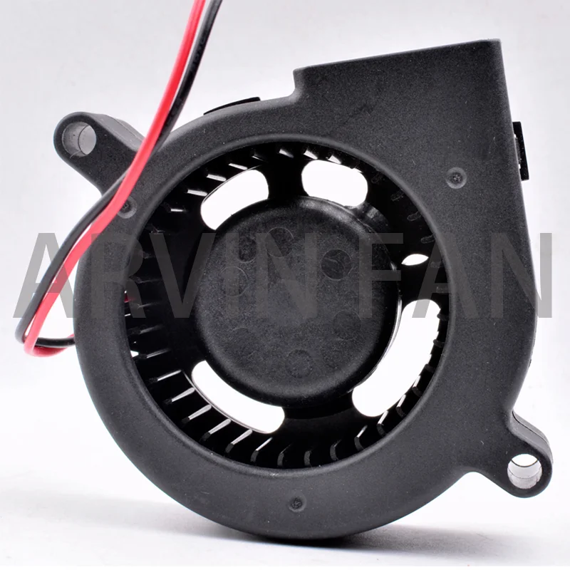 Ventola di raffreddamento del proiettore del ventilatore della turbina centrifuga del grande Volume d'aria di 2 linee originale nuovo di zecca 70mm DC12V 0.50A