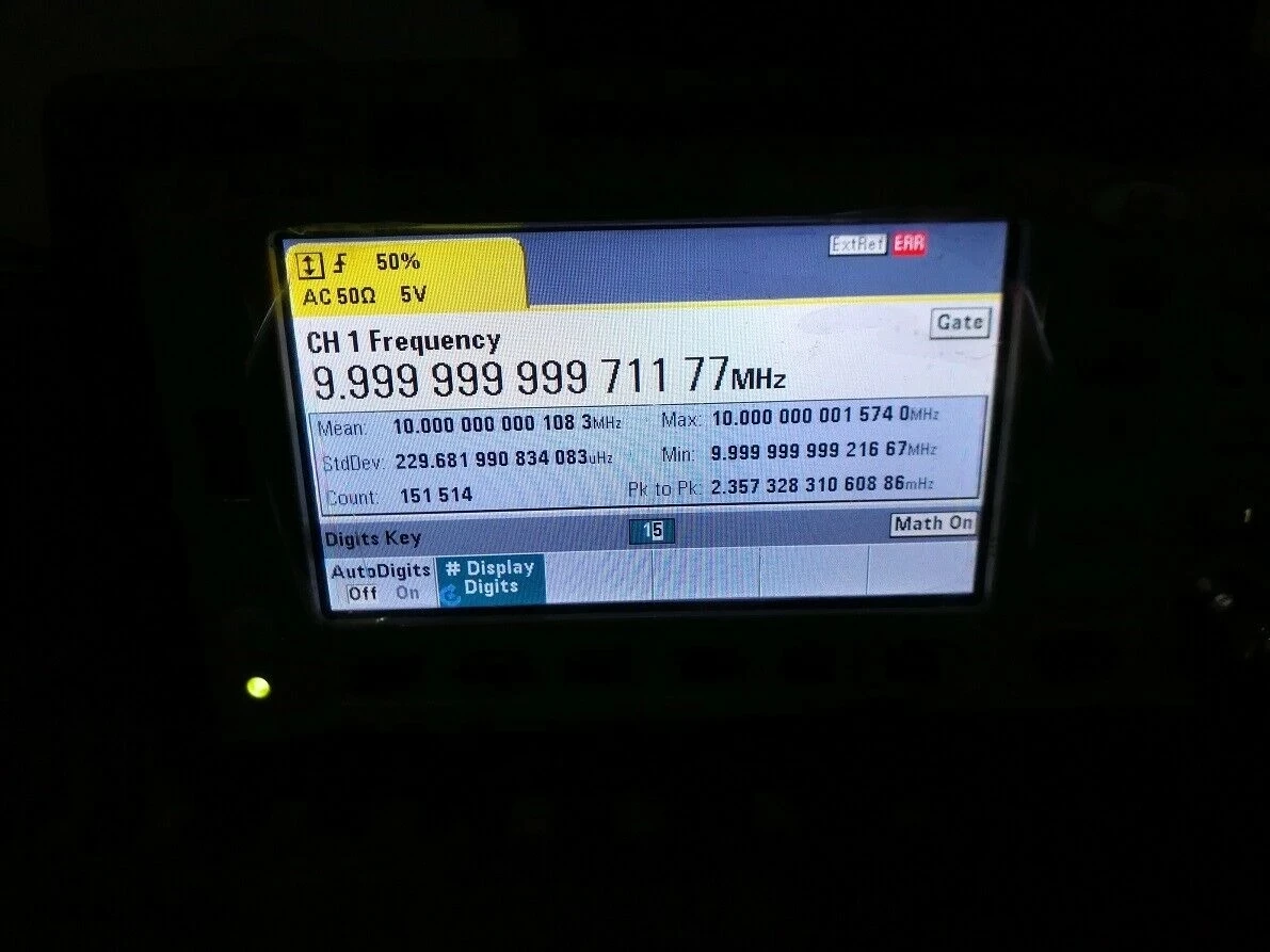 Upgraded version SAM STP 2878 ZYT-GPSDO-3 LCD 10MHz 1PPS OCXO GPS Disciplined Oscillator view 5