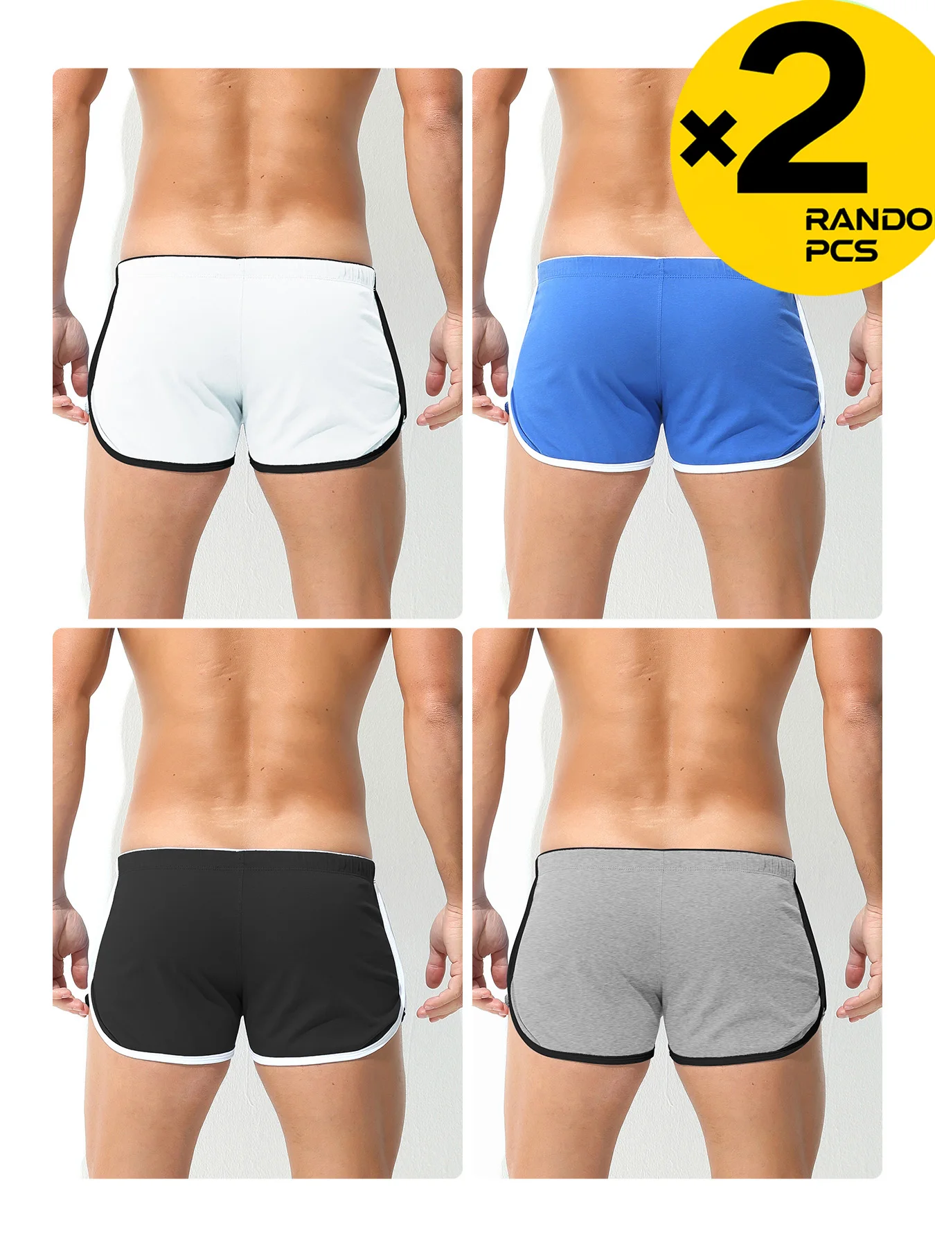 الصيف سريعة الجافة السراويل الرجال بحر تجريب رياضة الجري اللياقة البدنية عادية مطاطا الرباط السراويل للرجال 2/3/4 قطعة