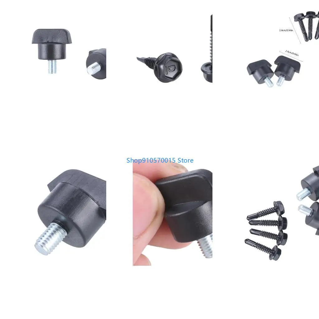 B95C Radio Replacement Mounting Bracket Screws For CDM750 CDM1250 Two Way Radio Black