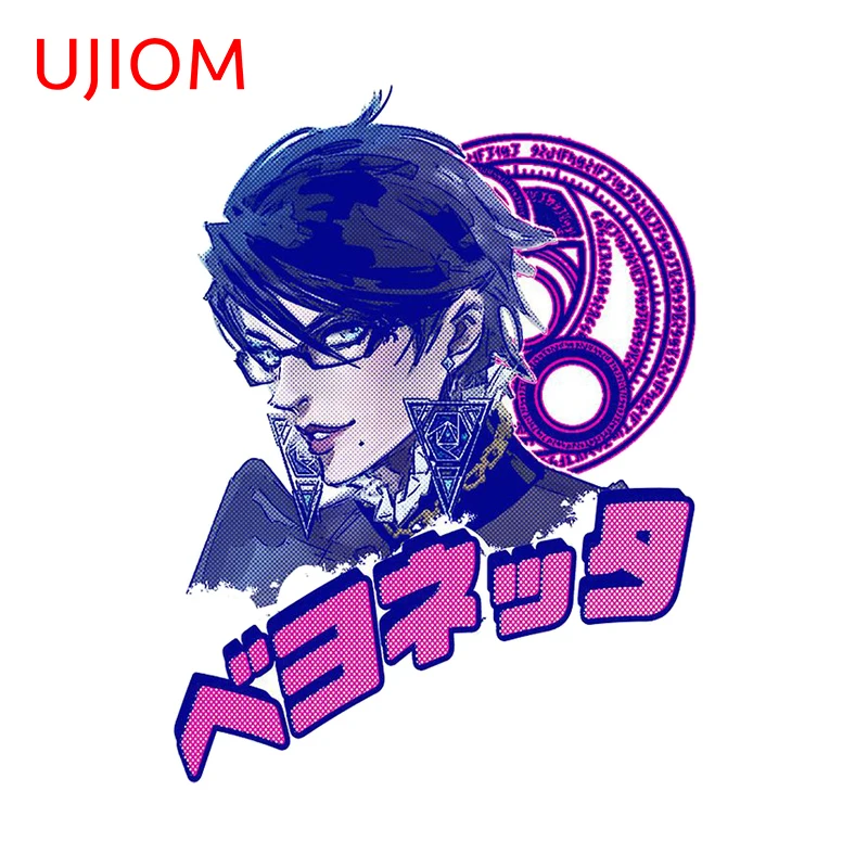 UJIOM For Bayonetta Cool Wall Stickers Creative Personality Game Girl Graffiti Decals Waterproof Home Decoration Accessories