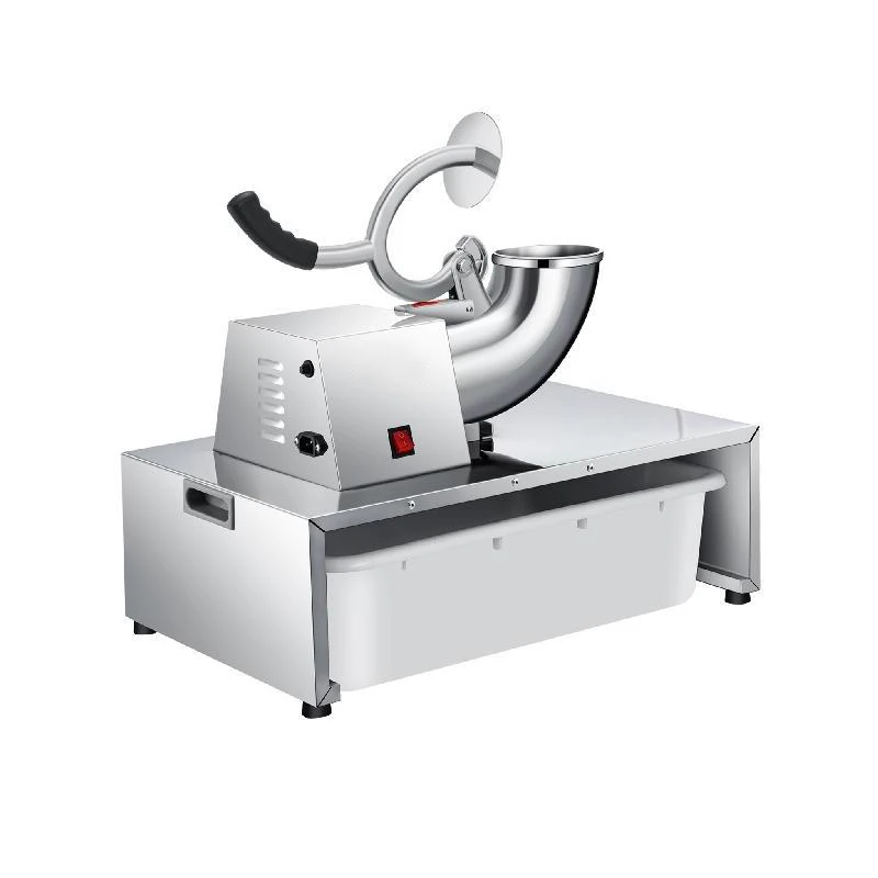 Máquina de granización de hielo y cubos eléctricos, picadora comercial de conos de nieve de 226 Kg/H, trituradora de granizado para el hogar, licuadora, fabricante de escamas