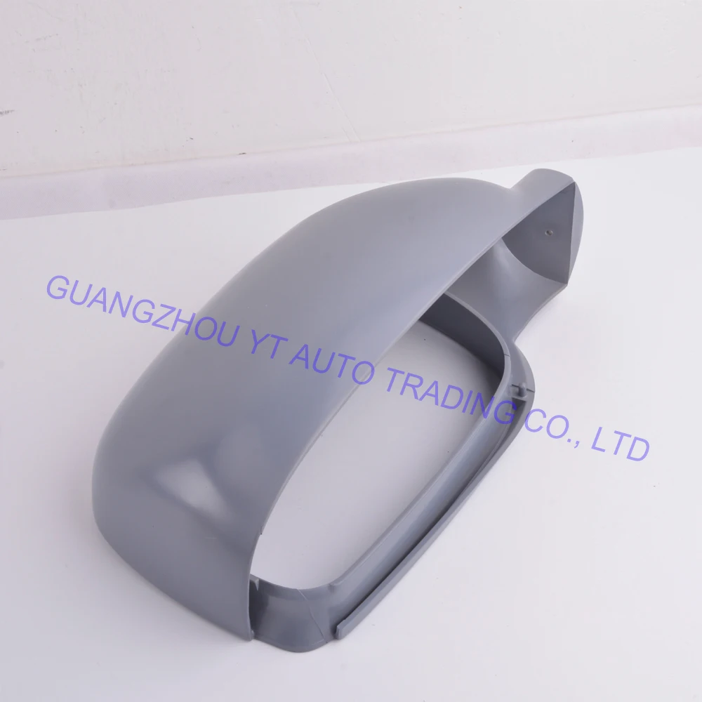 CAPQX For VW Touareg 2003-2007 외부 백미러 커버 측면 후면보기 캡 쉘 기본 색상 (모든 색상 페인트 없음)