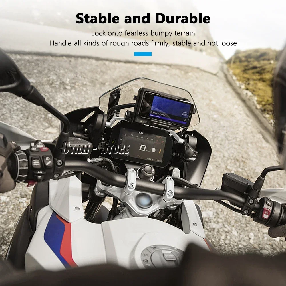 Для BMW R1200GS R1250GS Adventure R1300GS F750GS F850GS R1250R Новый мотоциклетный держатель для телефона USB Быстрая зарядка Беспроводное зарядное устройство