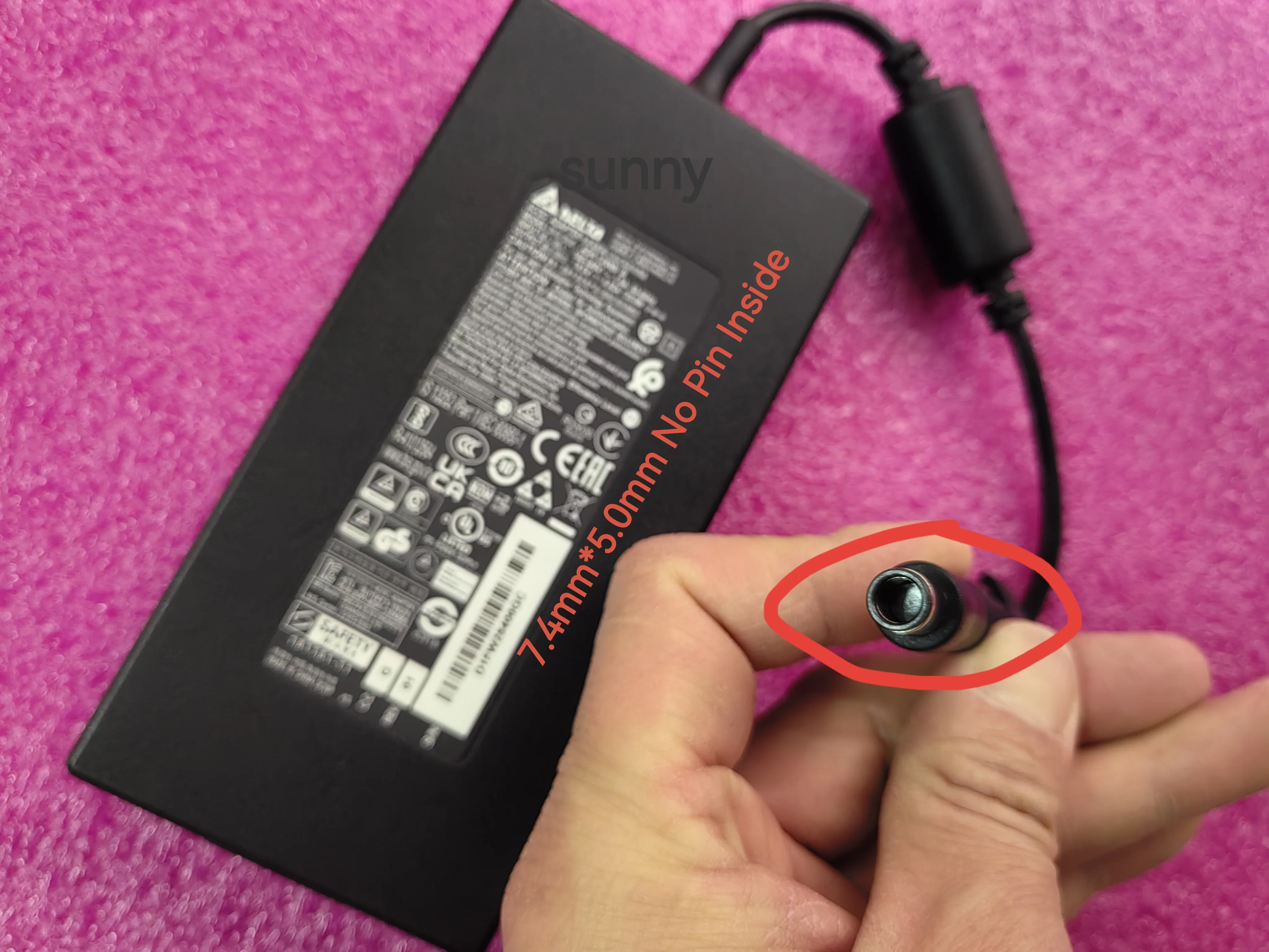 

For AOC Q27V5CE Gaming Monitor Delta 19.5V 6.92A ADP-135NB B 7.4mm AC Adapter 181161-11 UK CA KTL SU10473-18029 Slim OEM