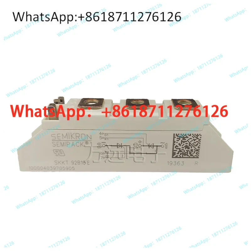 Фото Модуль SCR SKKT42,92,105,106B/08.12.14.16 SEMIKRON