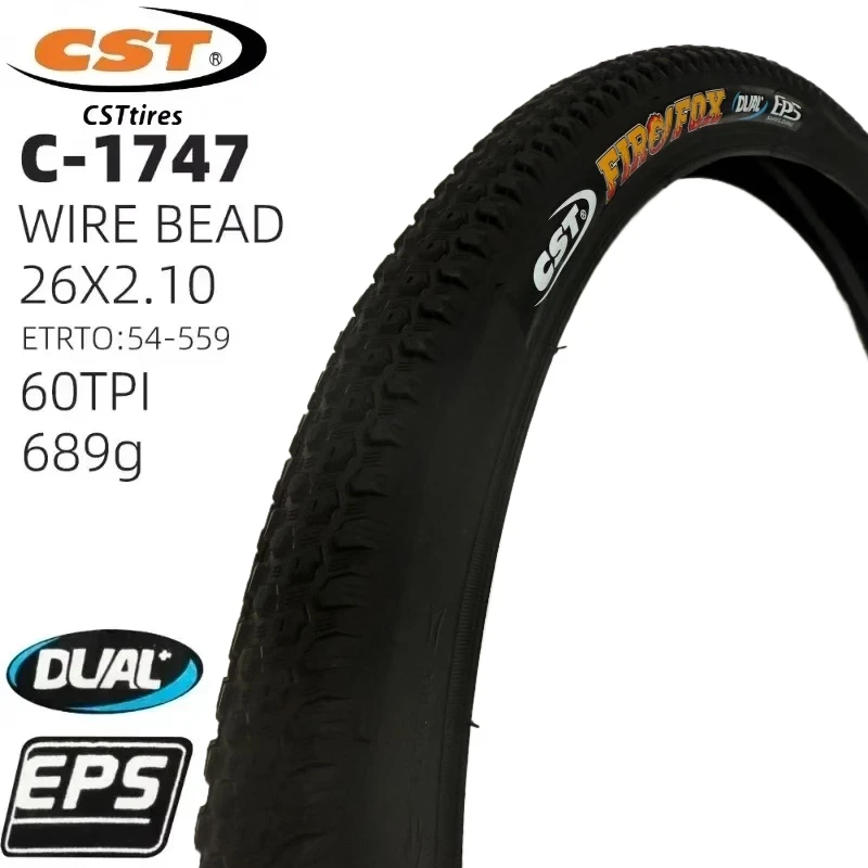 CST C1747 JACK RABBIT 26 2.75 29 INCH MOUNTAIN BICYCLE TIRE XC
