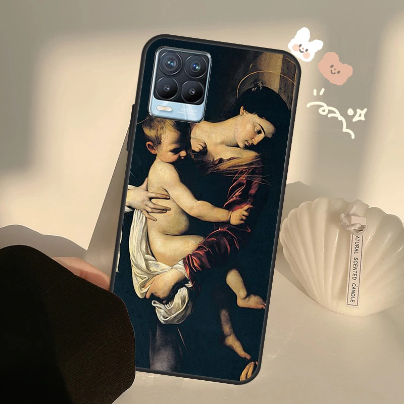 Madonna di Loreto Caravaggio For OnePlus 10 Pro 9 Pro 8T Nord2 9R Case For Realme GT 2 Pro 7 8 GT Neo2 9i 8i C21 Coque