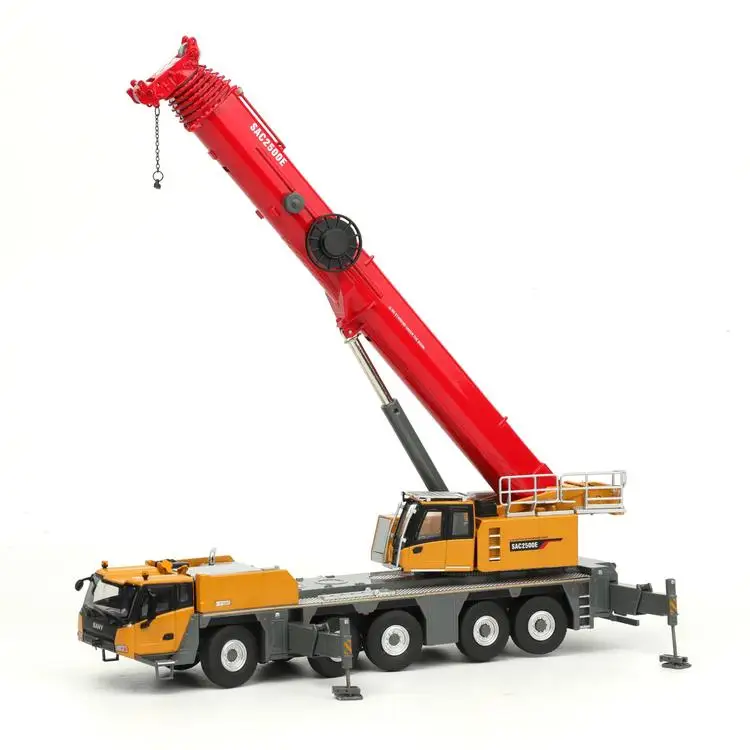 دييكاست نموذج هدية 1:50 مقياس ساني SAC2500E رافعة السيارات الآلات الهندسية شاحنة المركبات سبيكة نموذج للتجميع #3
