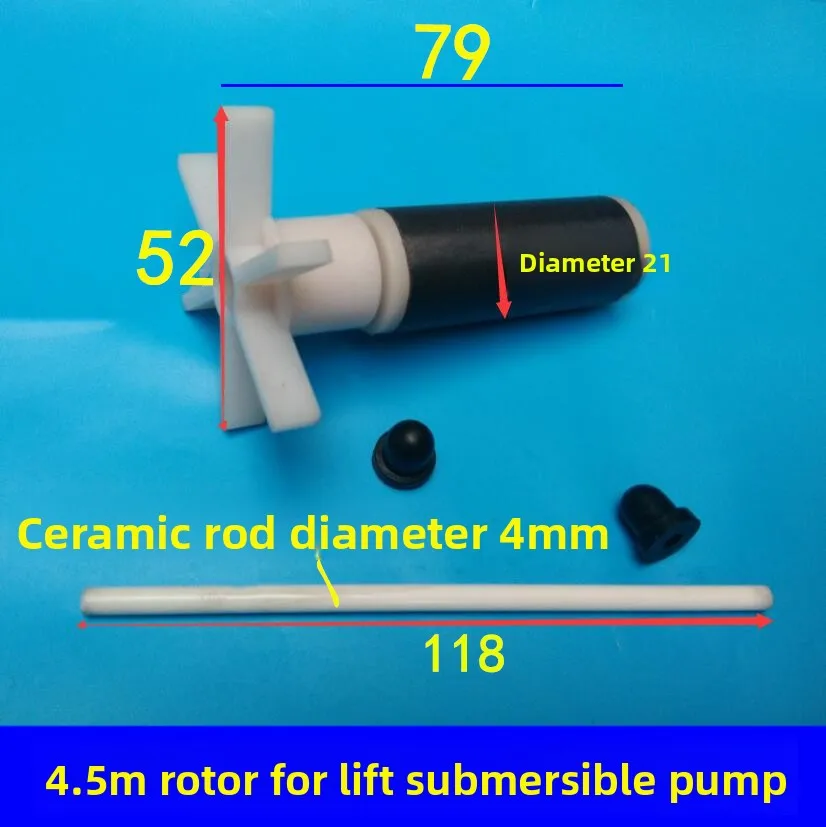 Water Pump Impeller For Lay Z Spa Water Pump Impellers Silent Fish Tank Submersible Pumps Rotor With Free Seal Kit