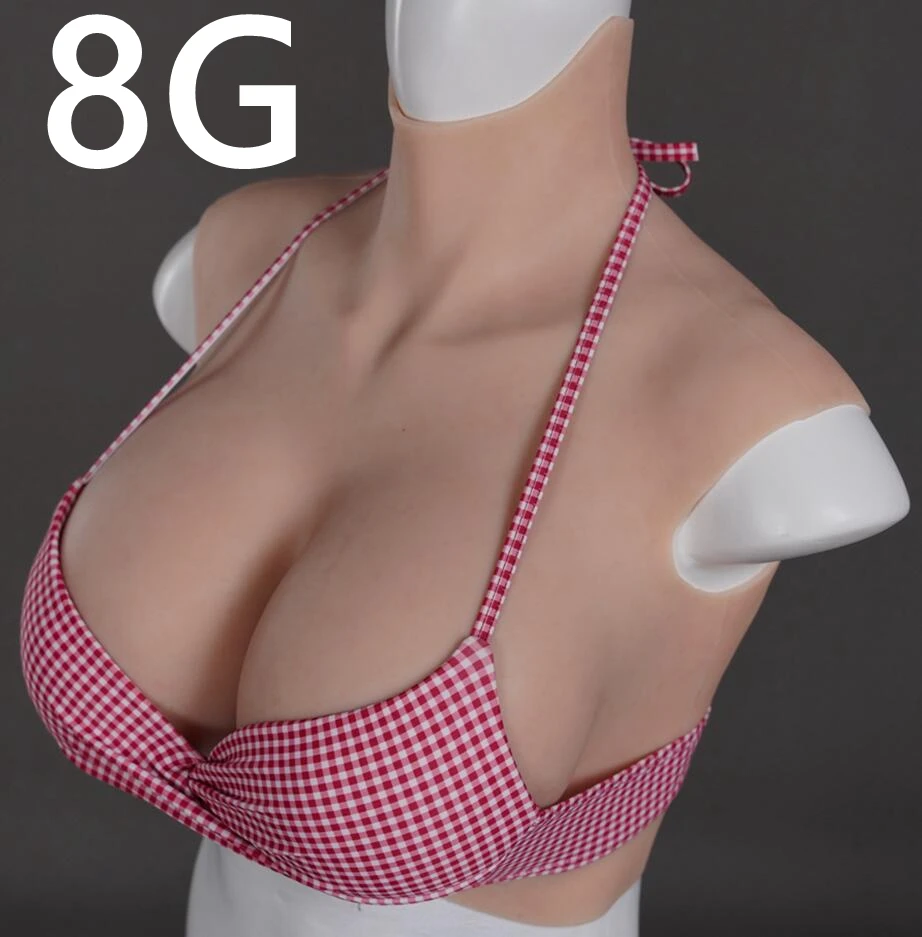 8G Top New Upgrade Airbag Filler Fake Artificial Boob Realistic Silicone Breast Form Crossdresser Shemale Transgender Drag Queen