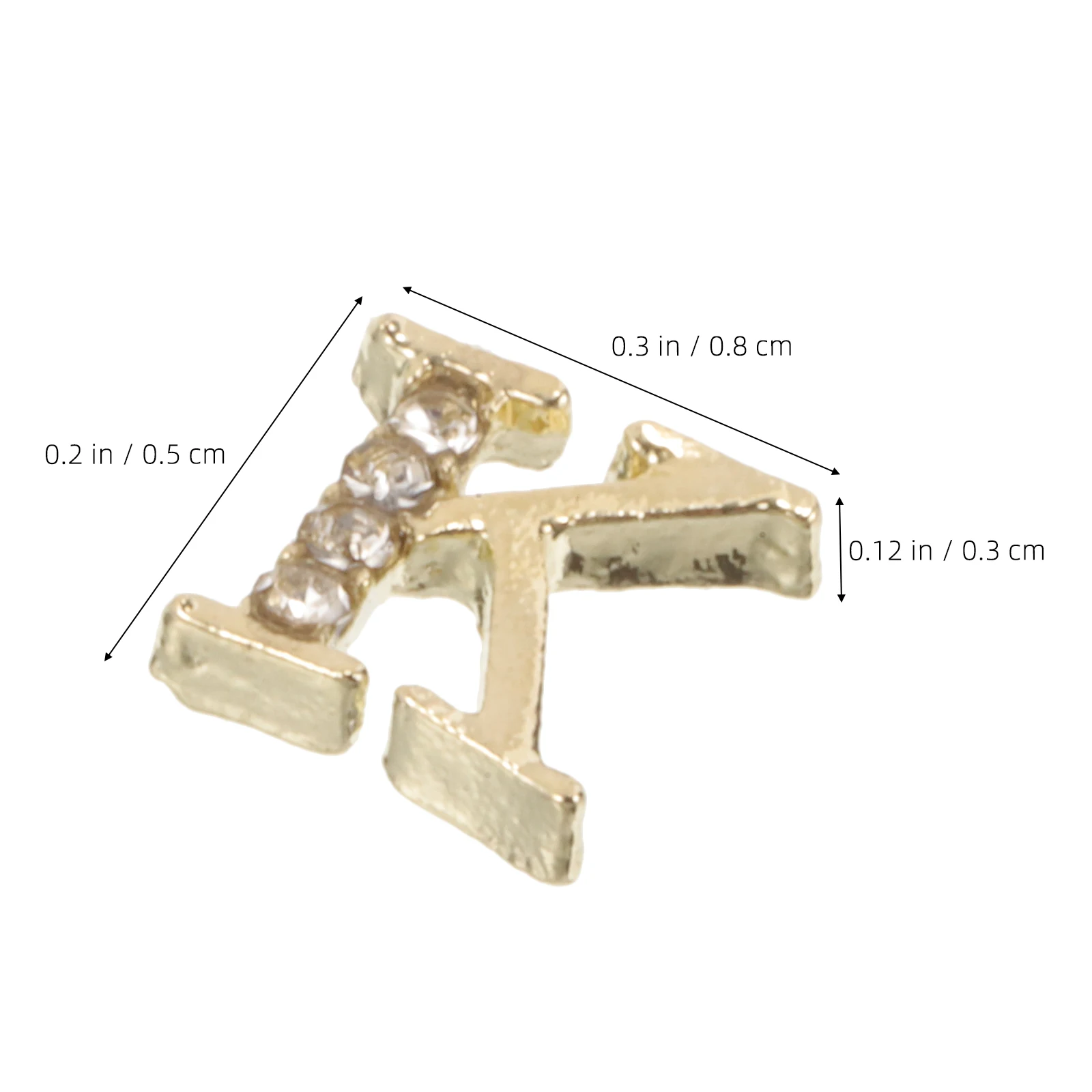 

Nail Supplies Alphabet Art Accessories Miss Decor Charms Rhinestones Manicure Decorations