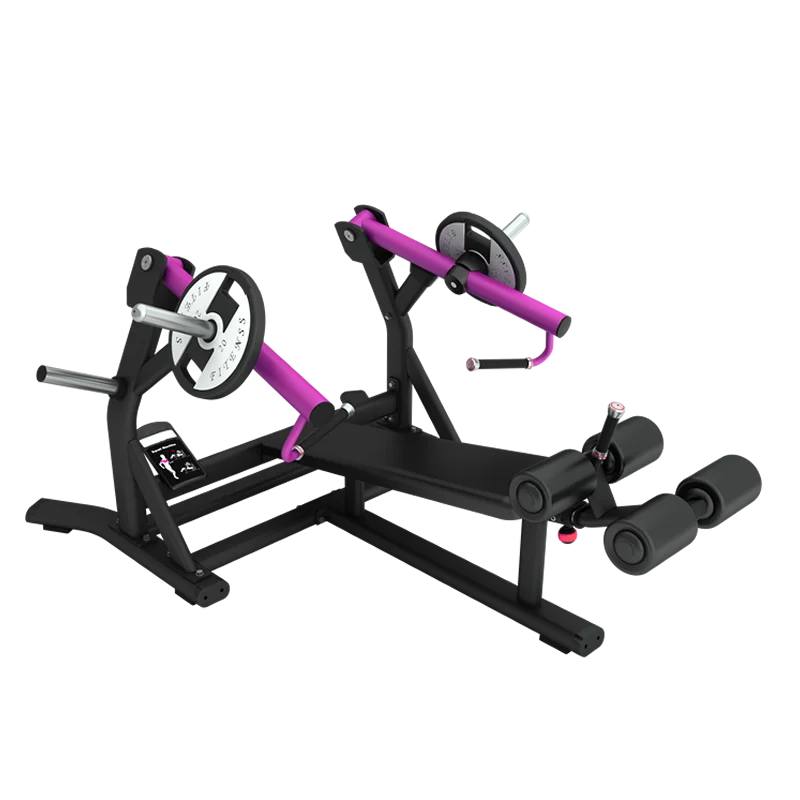 Kommerzielle umgekehrte Maschinenplatte mit kostenlosem Gewicht, Fitnessgeräte für den Innenbereich, Tie- und Brustpresstrainer