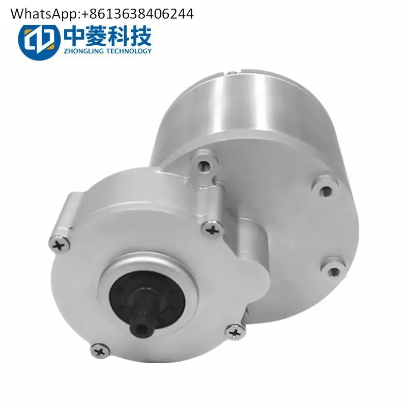 Zhongling Technology brushless motor gear reducer 24V DC rated 8N.m drive controller wheelchair trolley