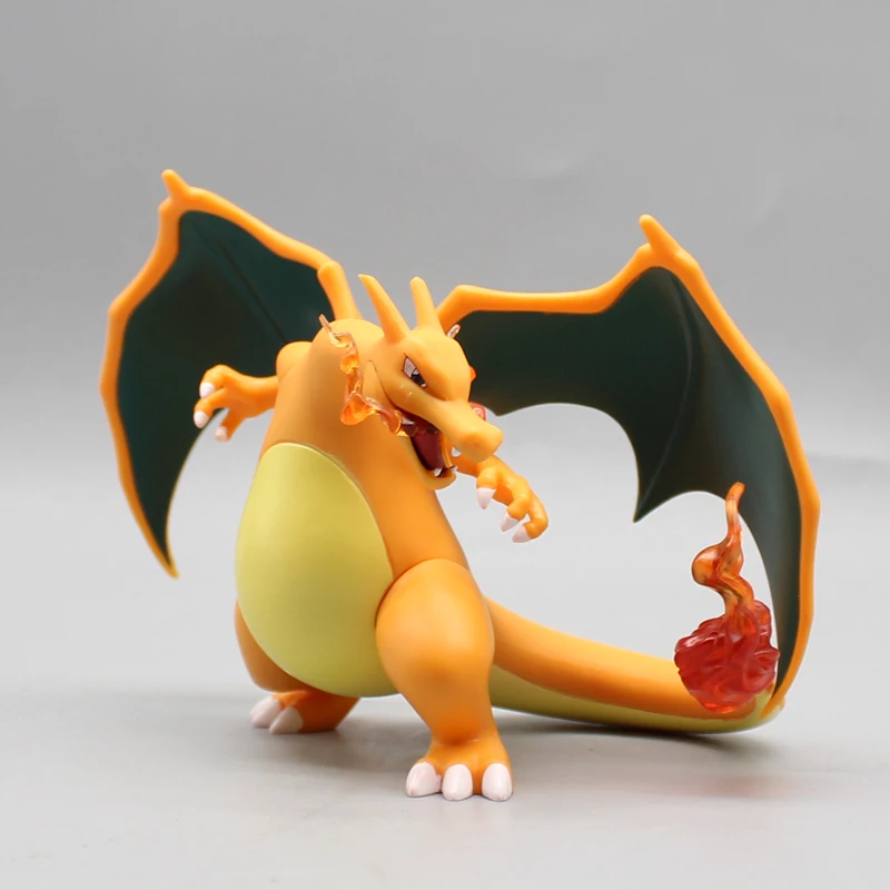 10cm Pokemon Charizard Wm Windmill Popular Anime Figure Model Gk Statue Collection Desktop Decoration Ornament Doll Toys Gifts