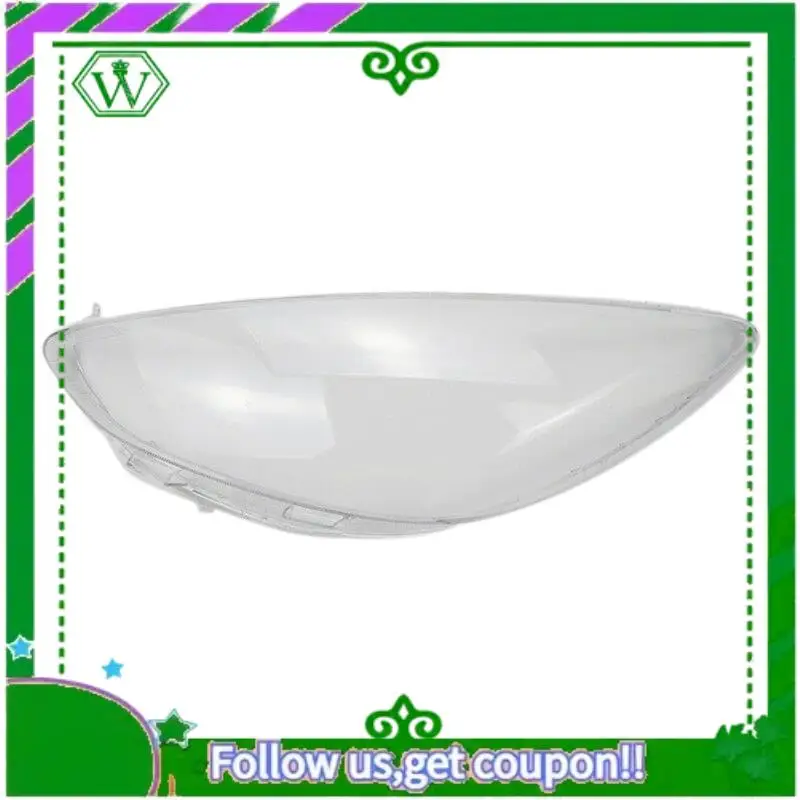 

AC34-Car Headlight Shell Lamp Shade Transparent Cover Headlight Glass Lens Cover For Mazda 2 2007-2012