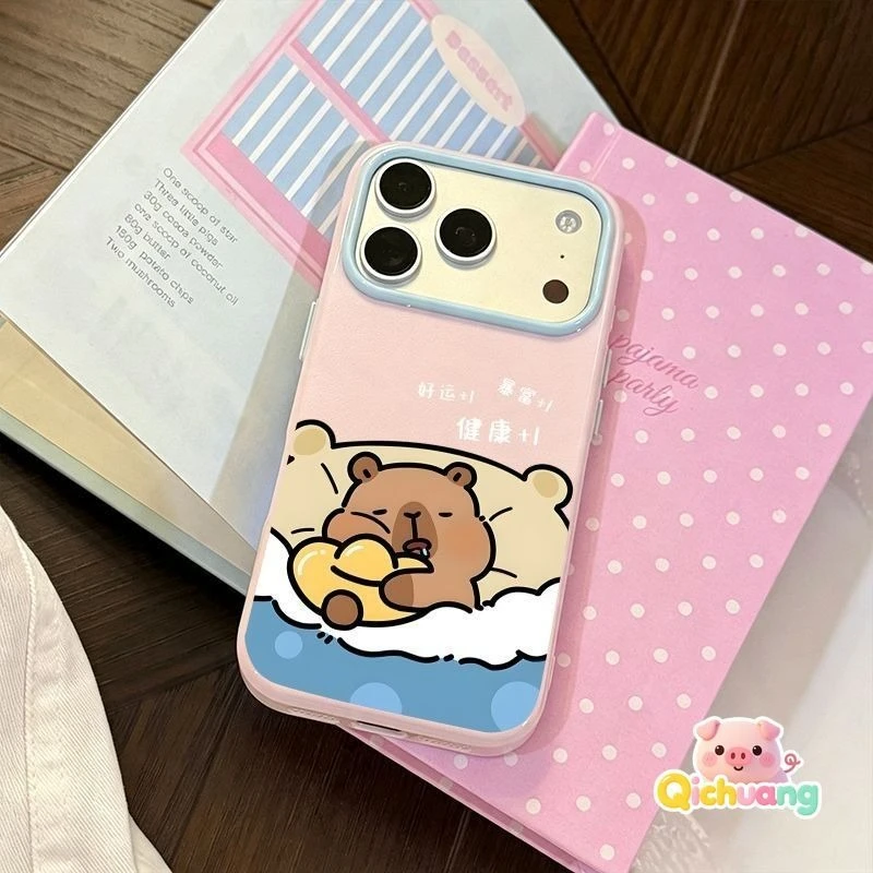 Cartoon Capybara Pet Phone Case For OnePlus Nord N200 N30 N20 SE CE6 Lite 5G 4G  Animal Durable Shockproof Cover