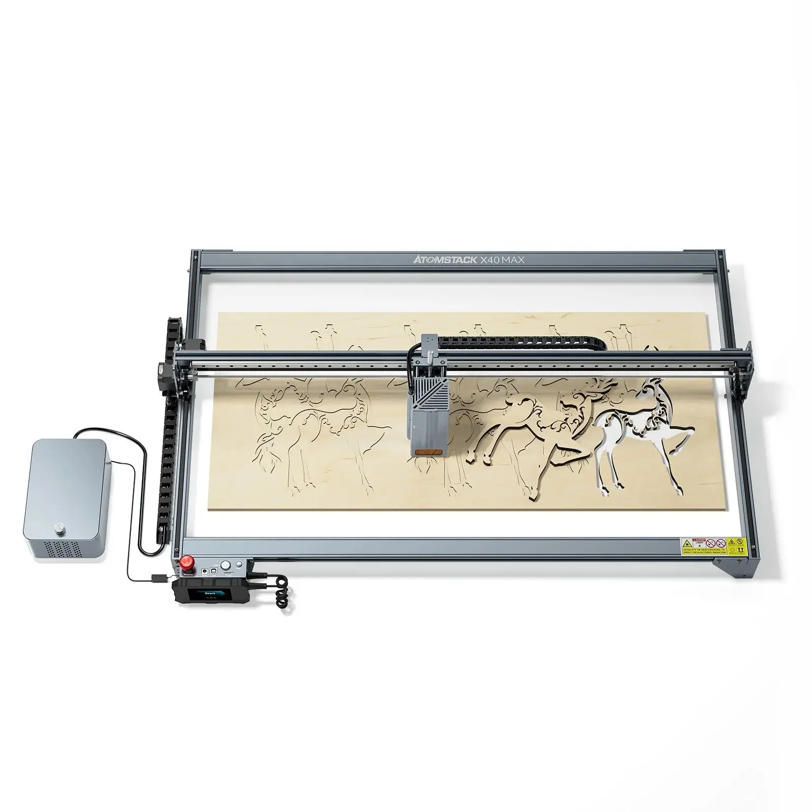ATOMSTACK X40 S40 MAX 800*400mm Area Size 210W Professional Grade Laser Engraving and Cutting Machine