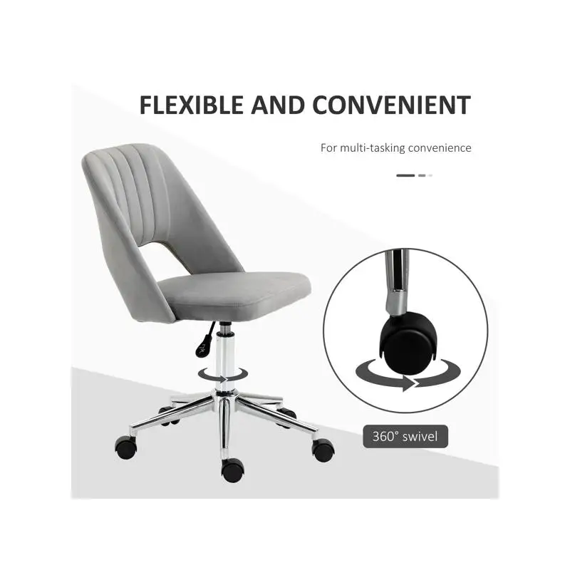 Ergonomic Home Office Chair, Adjustable Height, Modern Design, Comfortable Seat for Gaming & Work