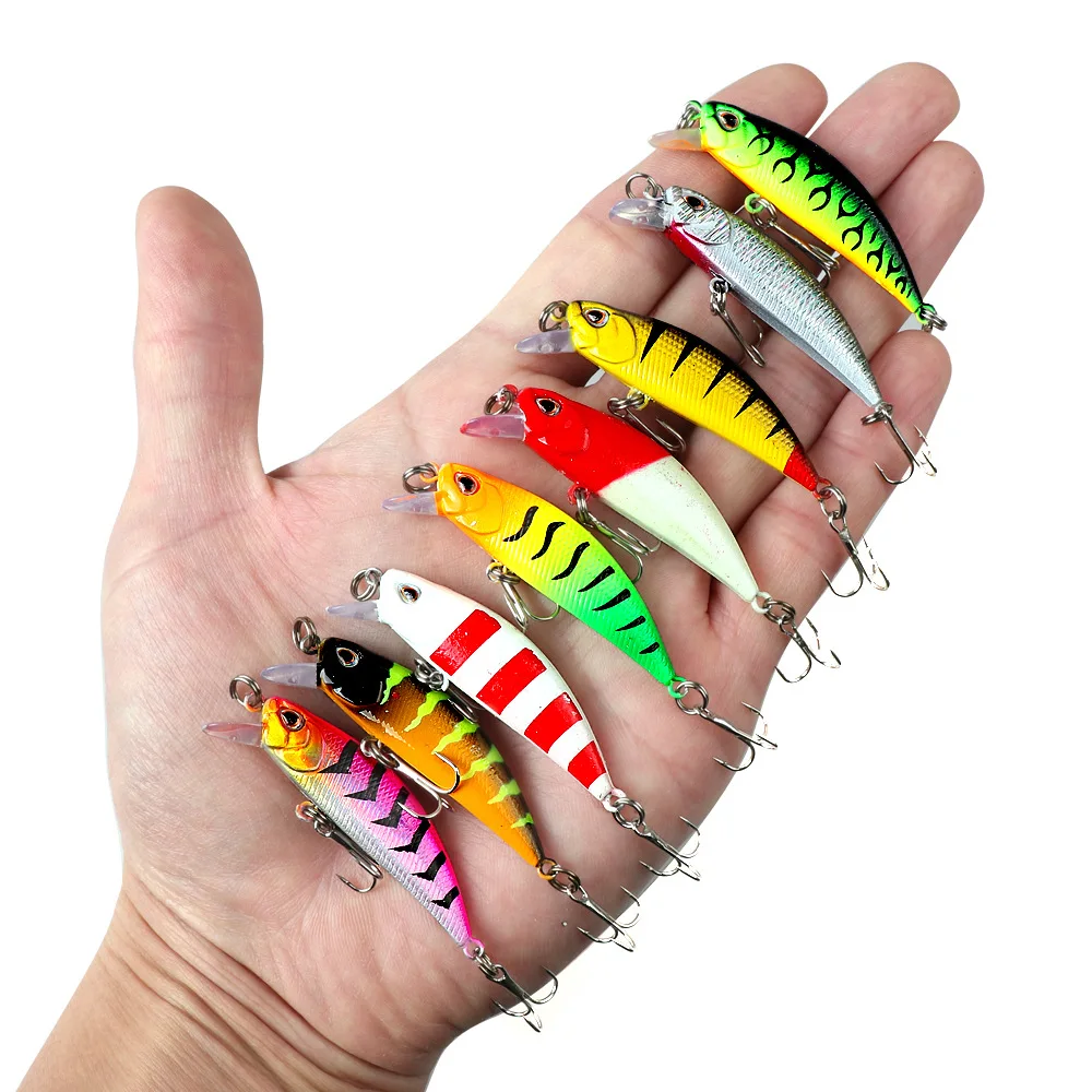 LHFSH Mini Minnow 5cm – Señuelo duro para trucha, lubina y carpa - imagen 4
