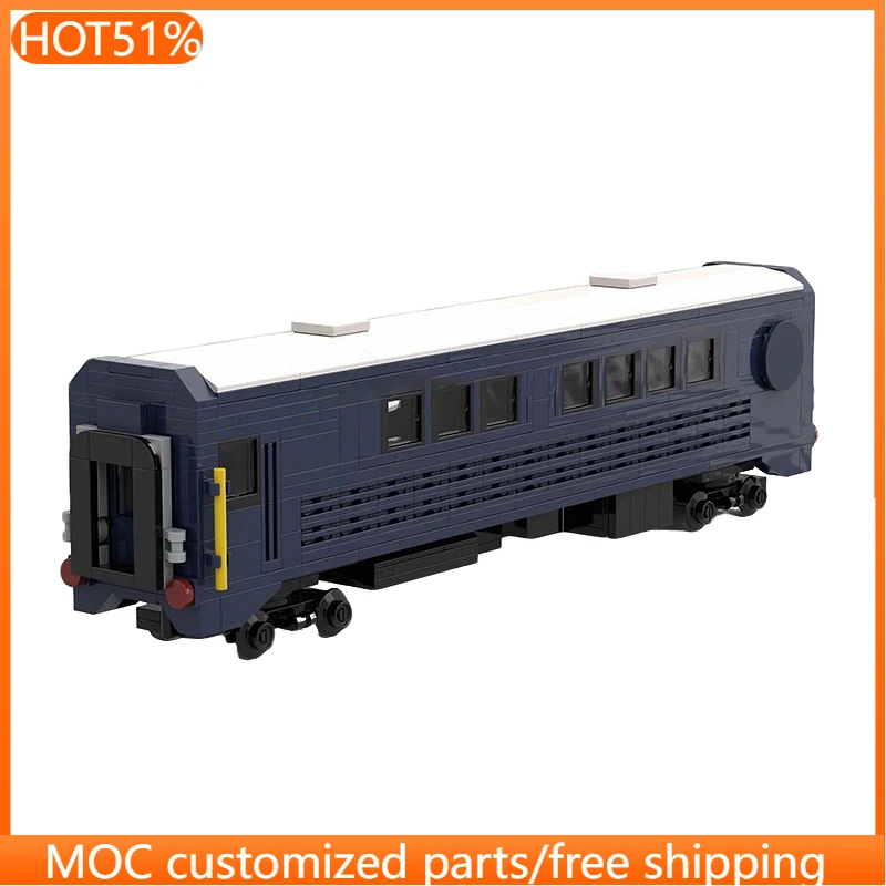 498 PCS Car Passenger bus train MOC Customize Modular Building Block Kids Simple Model Technology Brick DIY Toy Christmas Gift