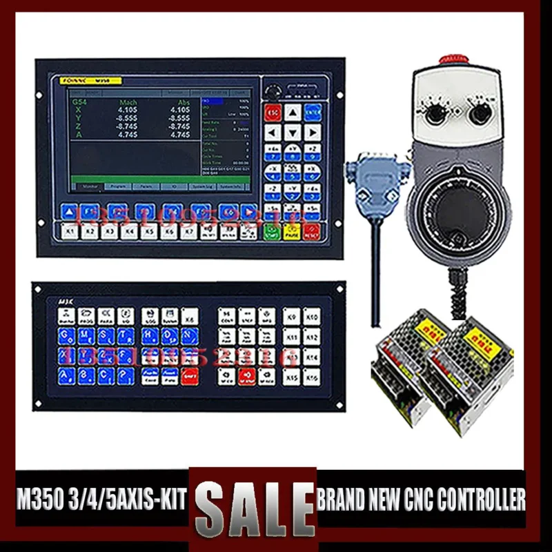 CNCシステムモーターコントローラーキット,自動ツール,ATC交換,マルチプロセスマシン,ddcsv3.1,m350,3,4,5軸の代わり