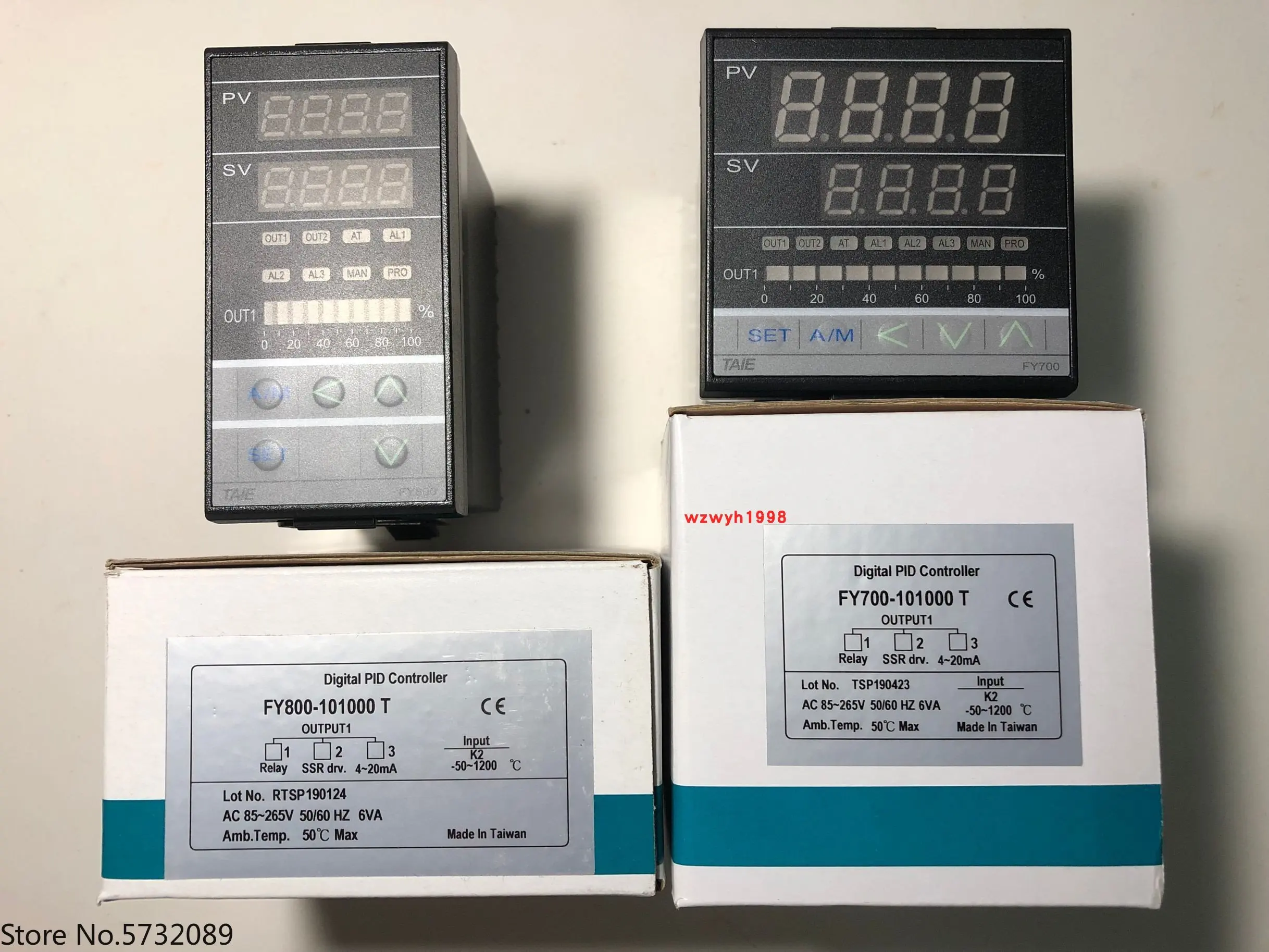 Temperature controller FY400 FY700 FY900 FY800 FY600