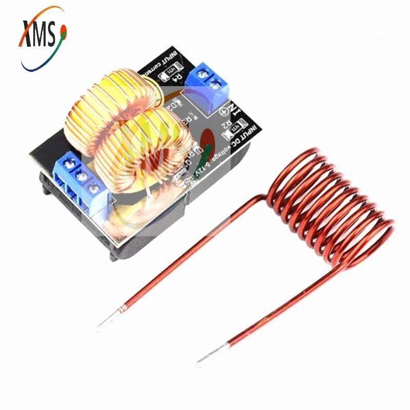 DC 5-12V Mini ZVS modulo di alimentazione per riscaldamento a induzione a bassa tensione scheda di riscaldamento a induzione per riscaldamento a