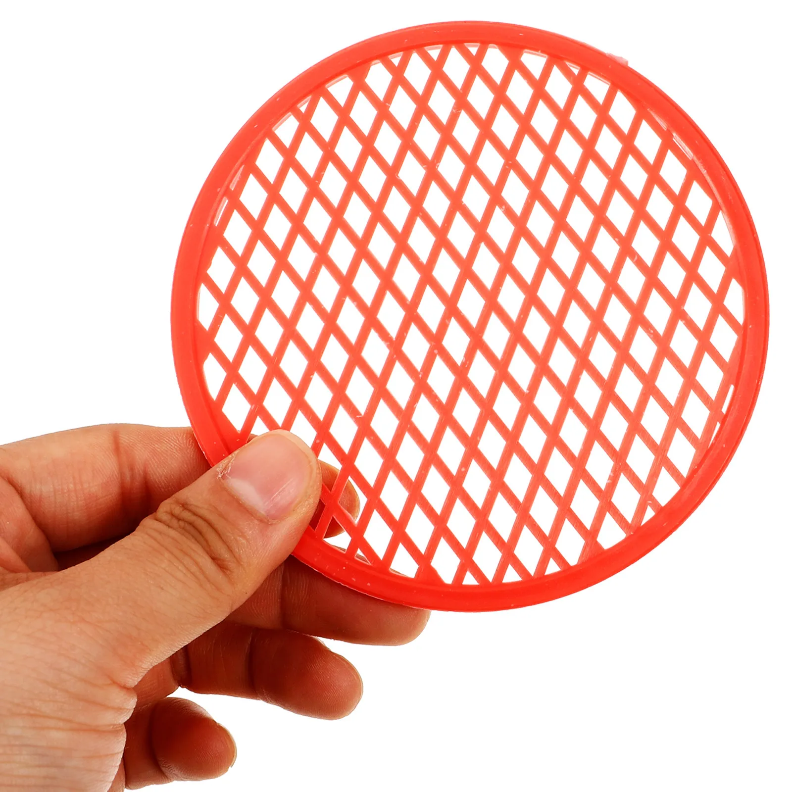 1Set Functional Plastic Soil Sifter Mesh Sieve for Garden Soil Preparation Sand Filtration Rock Removal Planting Aid Gardening
