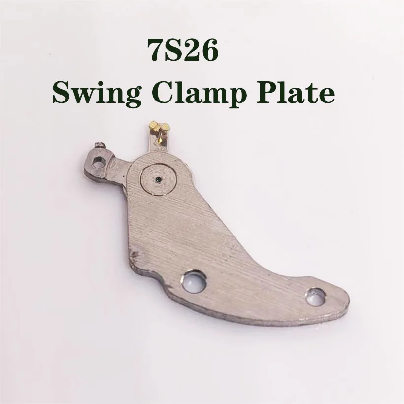 Movimento mecânico Swing Clamp Plate, Peças desmontadas, Adequado para japonês, Original, 7S26