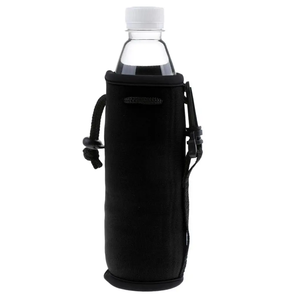 Neoprene Water Bottle Carrier 500ml Water Drink Sleeve Tote Bag Pouch Holder