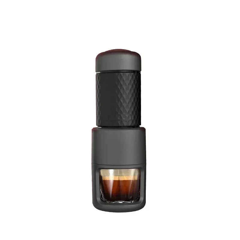 Portable Nespresso coffe maker Espresso Rechargeable Coffee Machine Outdoor Travebuilt-In Battery Extraction Powder & Capsule