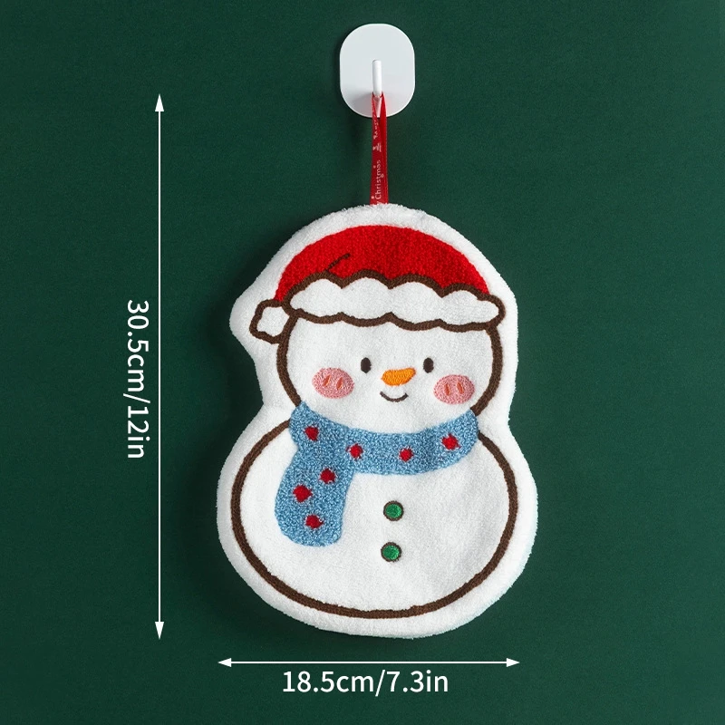 Christmas Hand Towels, Absorbent Kitchen Decor