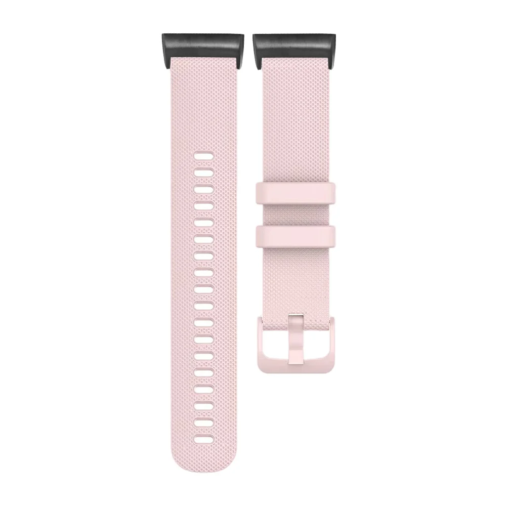 

For Fitbit Charge3 Charge4 Charge5 Small Checkered Pattern Soft Silicone Fashion Watch Strap Quick Release Sport Smartwatch Band