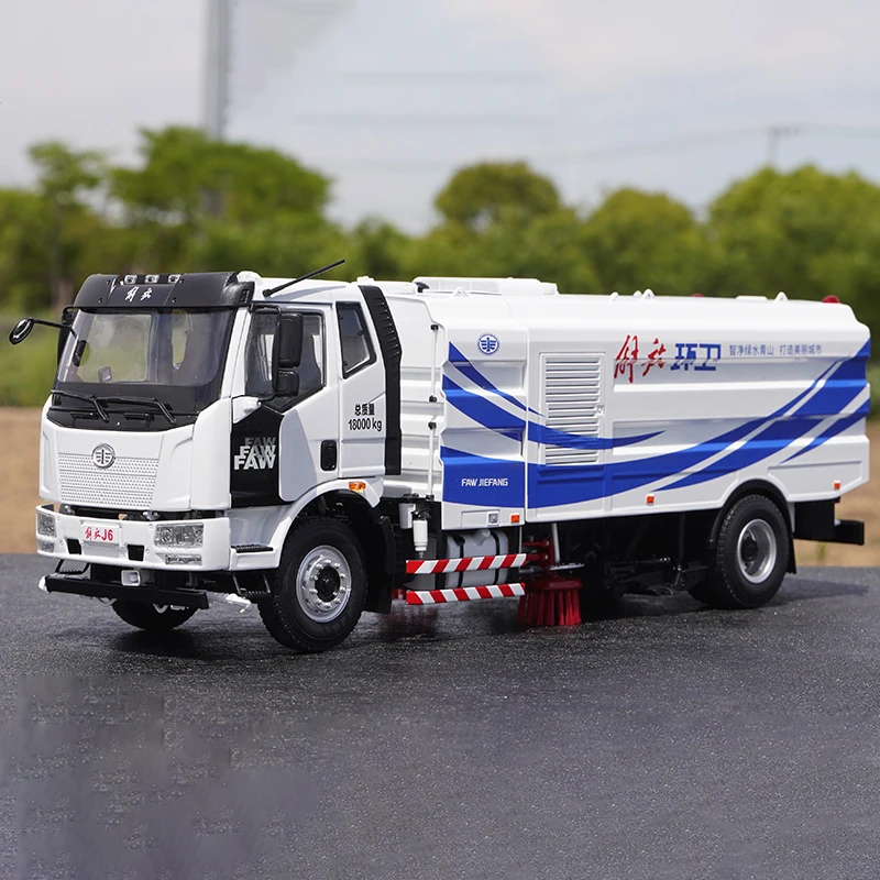 

Масштаб 1:24, литой под давлением сплав Faw Jiefang, автомобильный J6, санитарный грузовик, игрушки, модель автомобиля, классические подарки для взрослых, сувенир, статический дисплей
